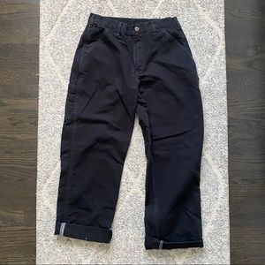 BLACK CARHARRT PANTS